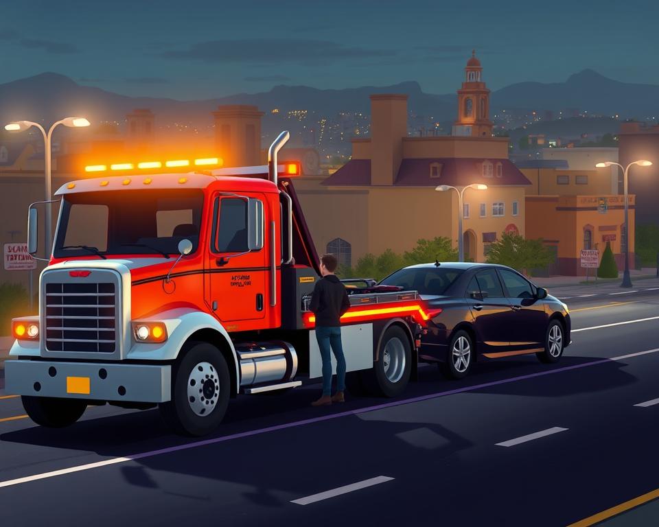 flat bed towing San Bruno